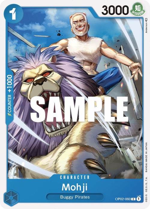 Mohji OP02-060 – Paramount War | One Piece TCG