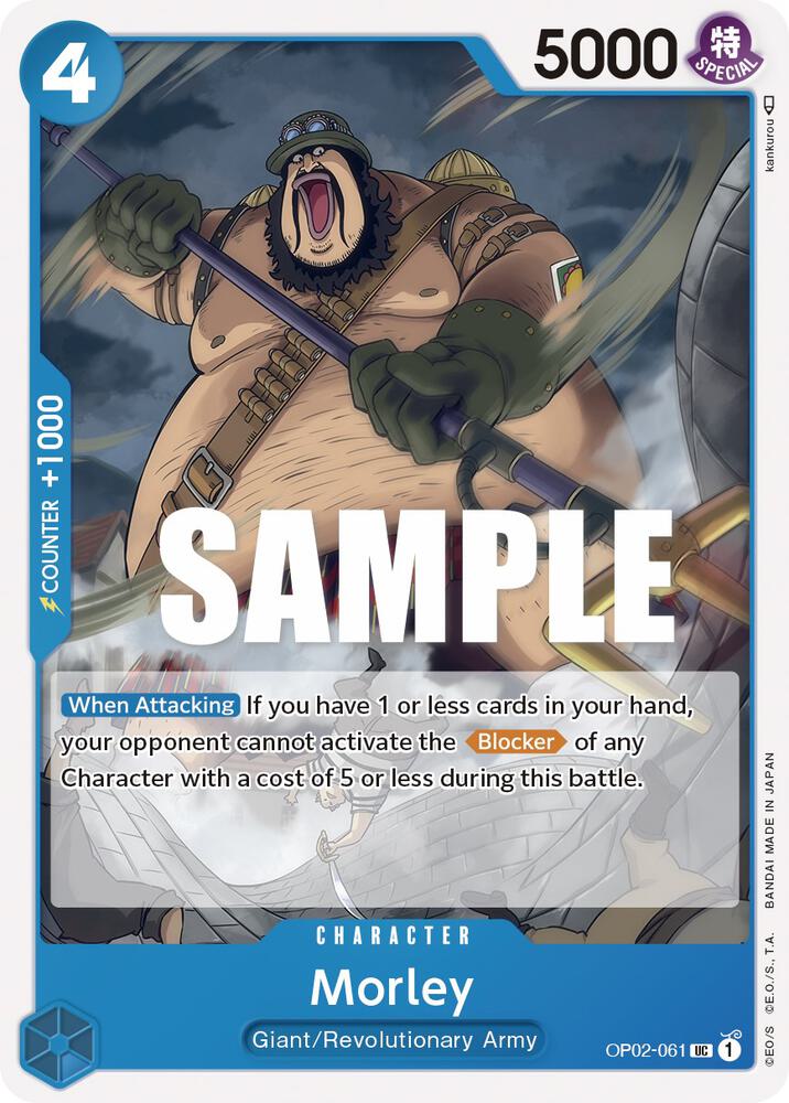Morley OP02-061 – Paramount War | One Piece TCG