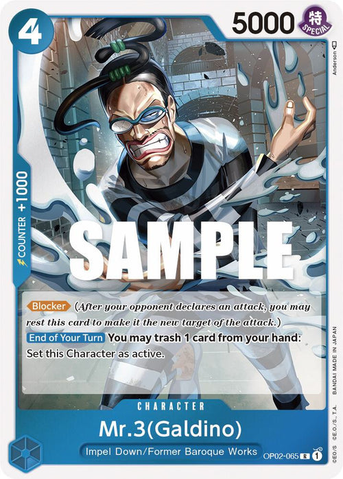 Mr.3 (Galdino) OP02-065 – Paramount War | One Piece TCG