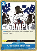 Arabesque Brick Fist OP02-067 – Paramount War | One Piece TCG