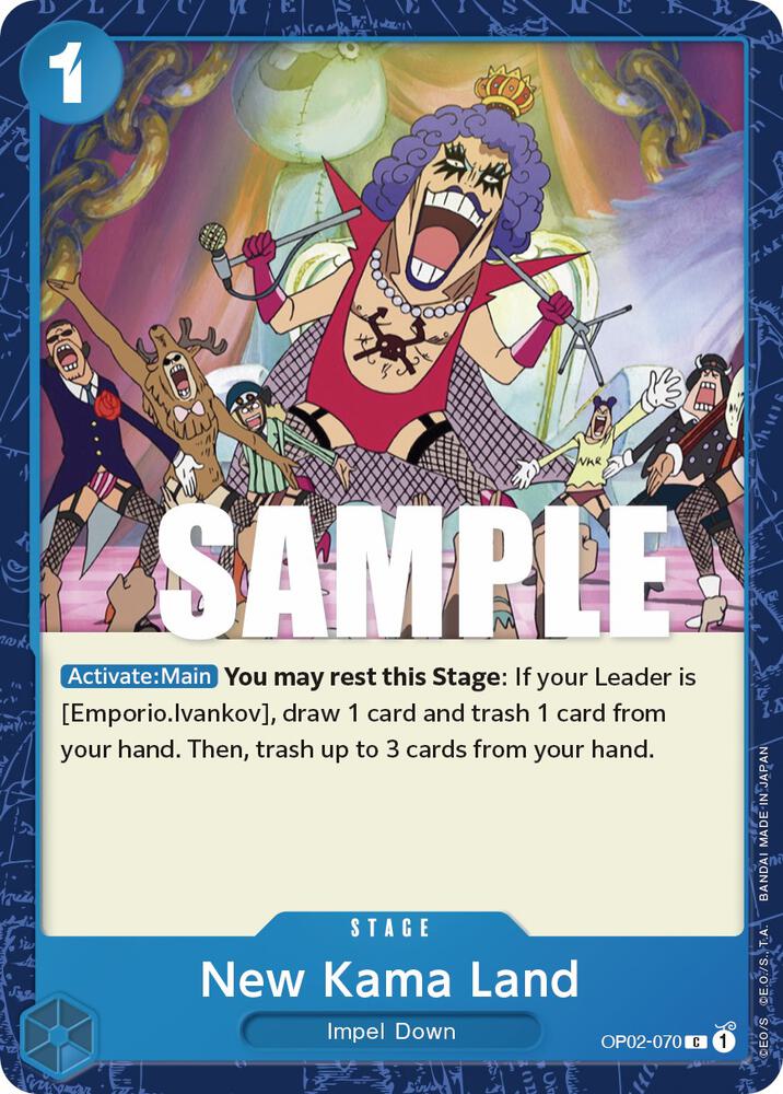 New Kama Land OP02-070 – Paramount War | One Piece TCG