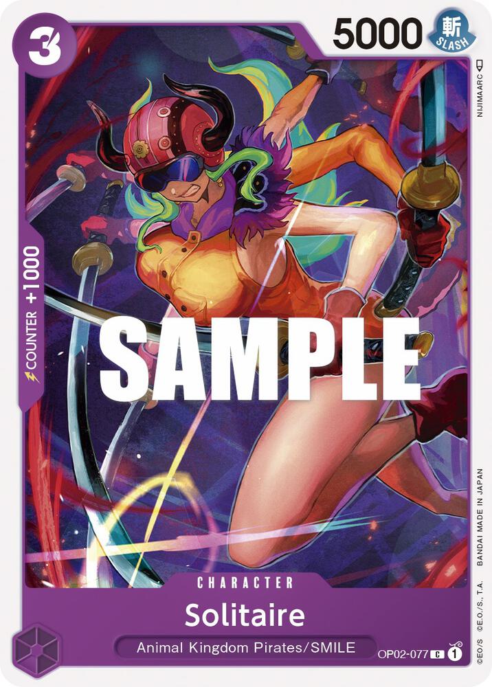 Solitaire OP02-077 – Paramount War | One Piece TCG