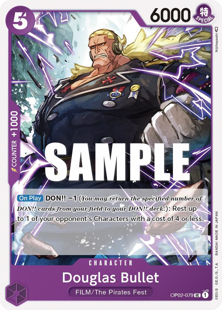 Douglas Bullet OP02-079 – Paramount War | One Piece TCG