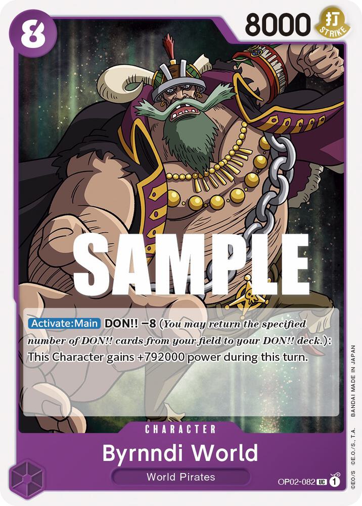 Byrnndi World OP02-082 – Paramount War | One Piece TCG