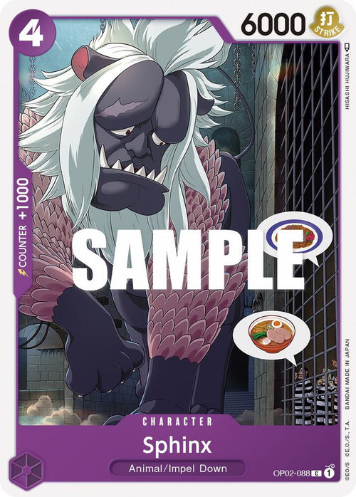 Sphinx OP02-088 – Paramount War | One Piece TCG