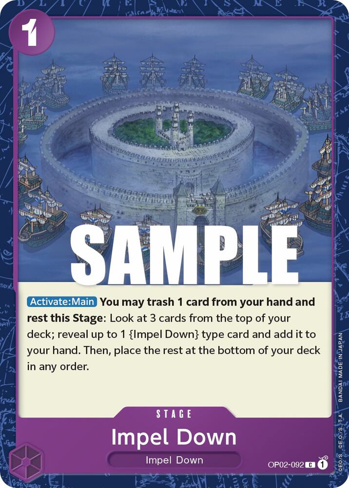 Impel Down OP02-092 – Paramount War | One Piece TCG