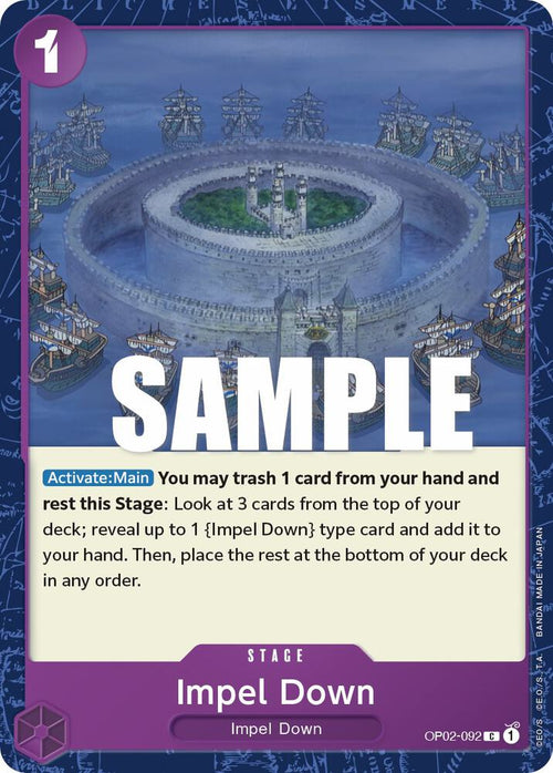Impel Down OP02-092 – Paramount War | One Piece TCG