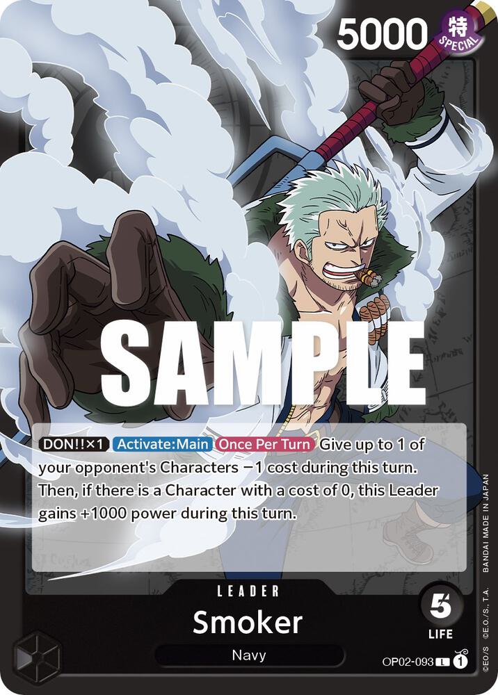 Smoker OP02-093 – Paramount War | One Piece TCG