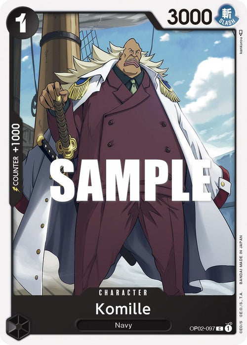 Komille OP02-097 – Paramount War | One Piece TCG
