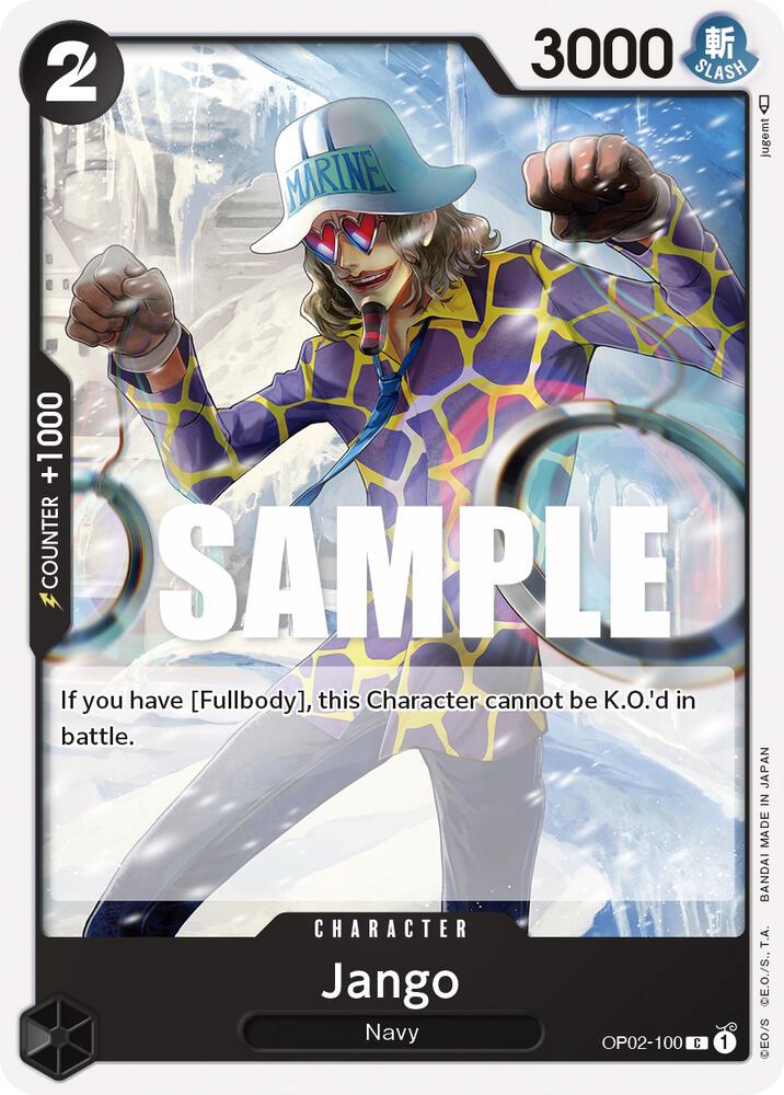Jango OP02-100 – Paramount War | One Piece TCG