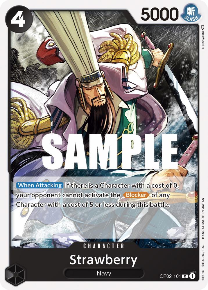 Strawberry OP02-101 – Paramount War | One Piece TCG