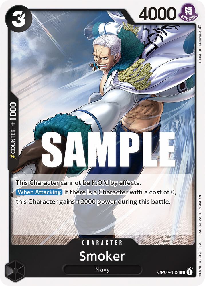 Smoker OP02-102 – Paramount War | One Piece TCG