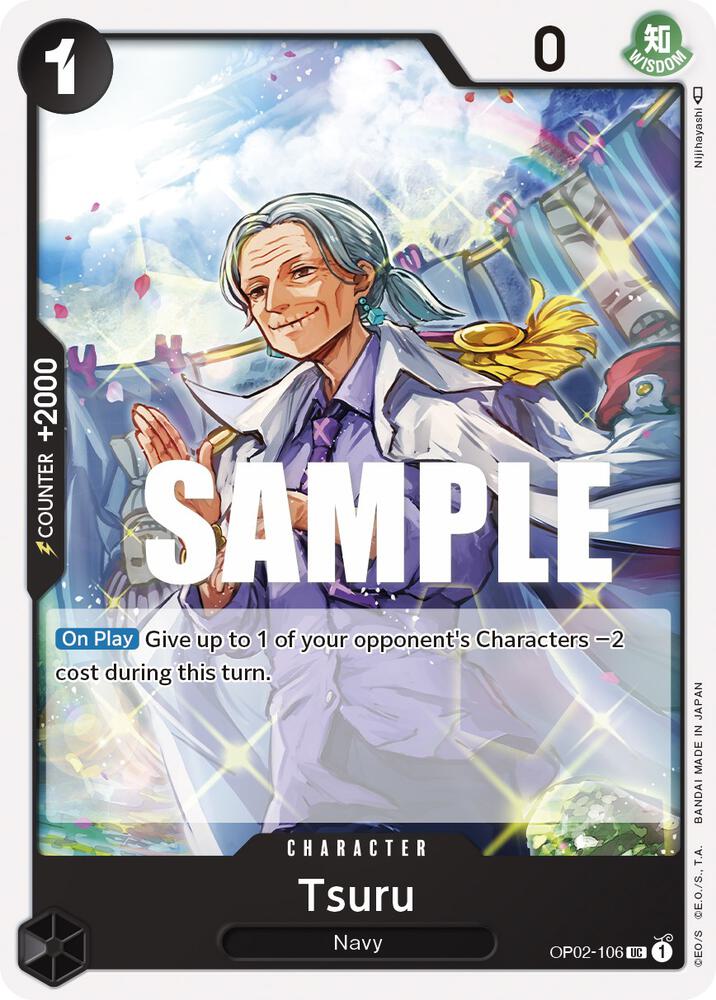 Tsuru OP02-106 – Paramount War | One Piece TCG