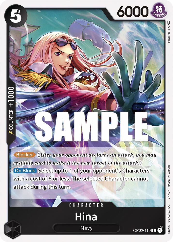 Hina OP02-110 – Paramount War | One Piece TCG