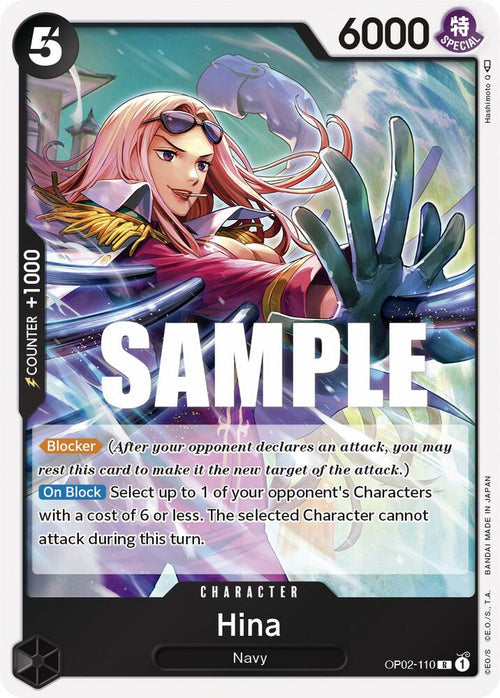 Hina OP02-110 – Paramount War | One Piece TCG