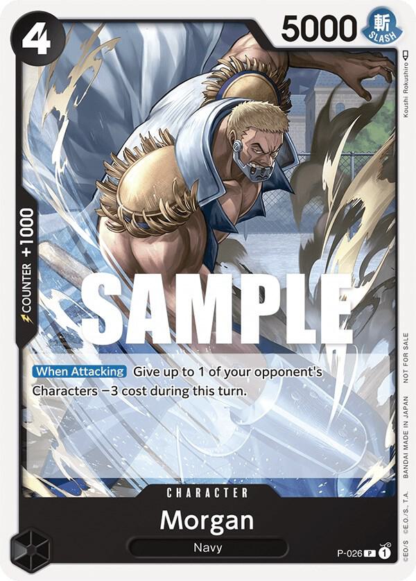 Morgan Pirates Party Vol. 2 P-026 | One Piece TCG