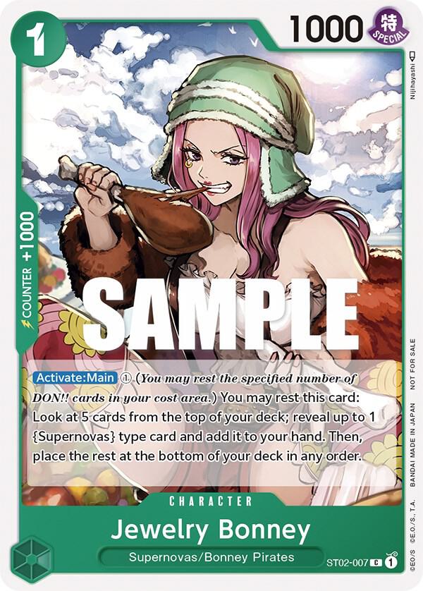Jewelry Bonney Tournament Pack Vol. 3 Participant ST02-007 | One Piece TCG