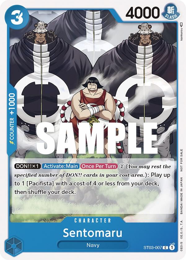 Sentomaru Tournament Pack Vol. 3 mar Participant ST03-007 | One Piece TCG