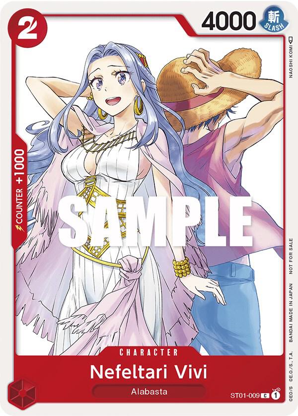 Nefeltari Vivi OP-03 Pre-Release Tournament Participant ST01-009 | One Piece TCG