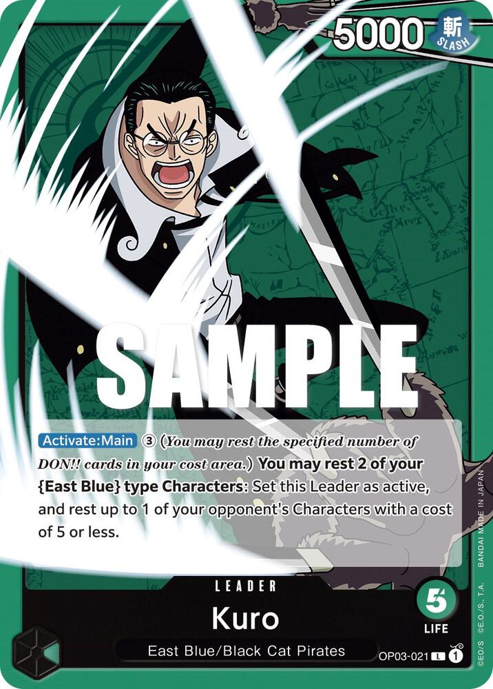 Kuro OP03-021 – Pillars of Strength | One Piece TCG