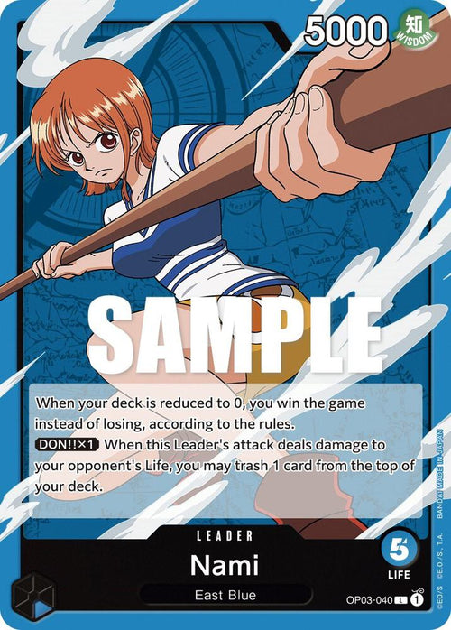 Nami OP03-040 – Pillars of Strength | One Piece TCG