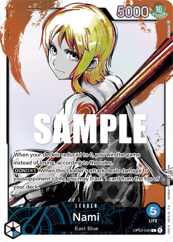 Nami Alternate Art OP03-040 – Pillars of Strength | One Piece TCG