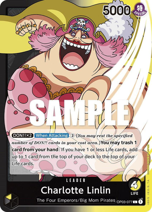 Charlotte Linlin OP03-077 – Pillars of Strength | One Piece TCG