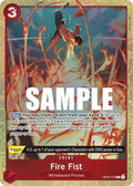 Fire Fist Alternate Art OP03-018 – Pillars of Strength | One Piece TCG