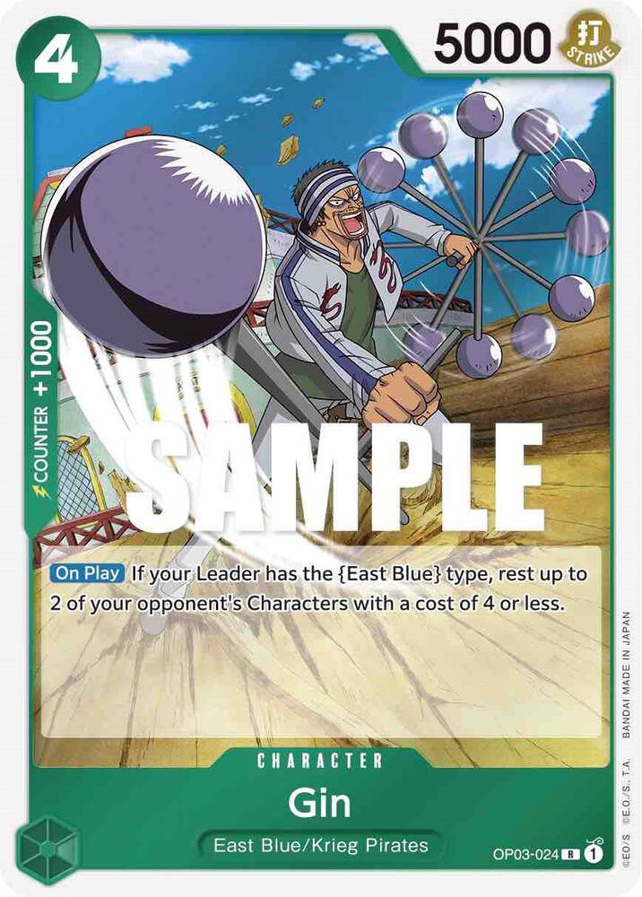 Gin OP03-024 – Pillars of Strength | One Piece TCG