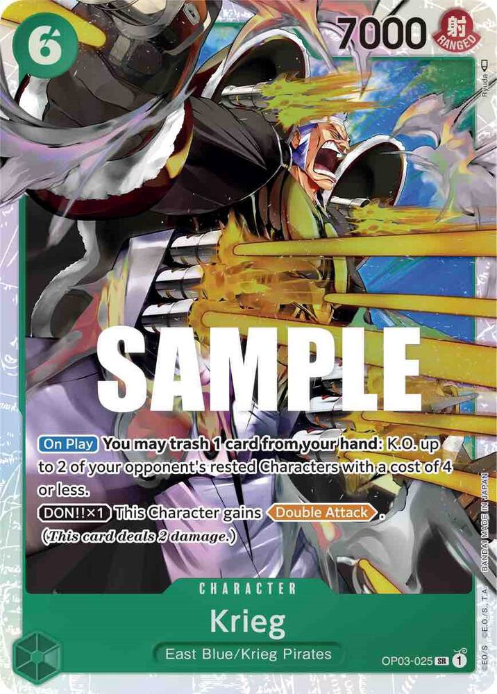 Krieg OP03-025 – Pillars of Strength | One Piece TCG