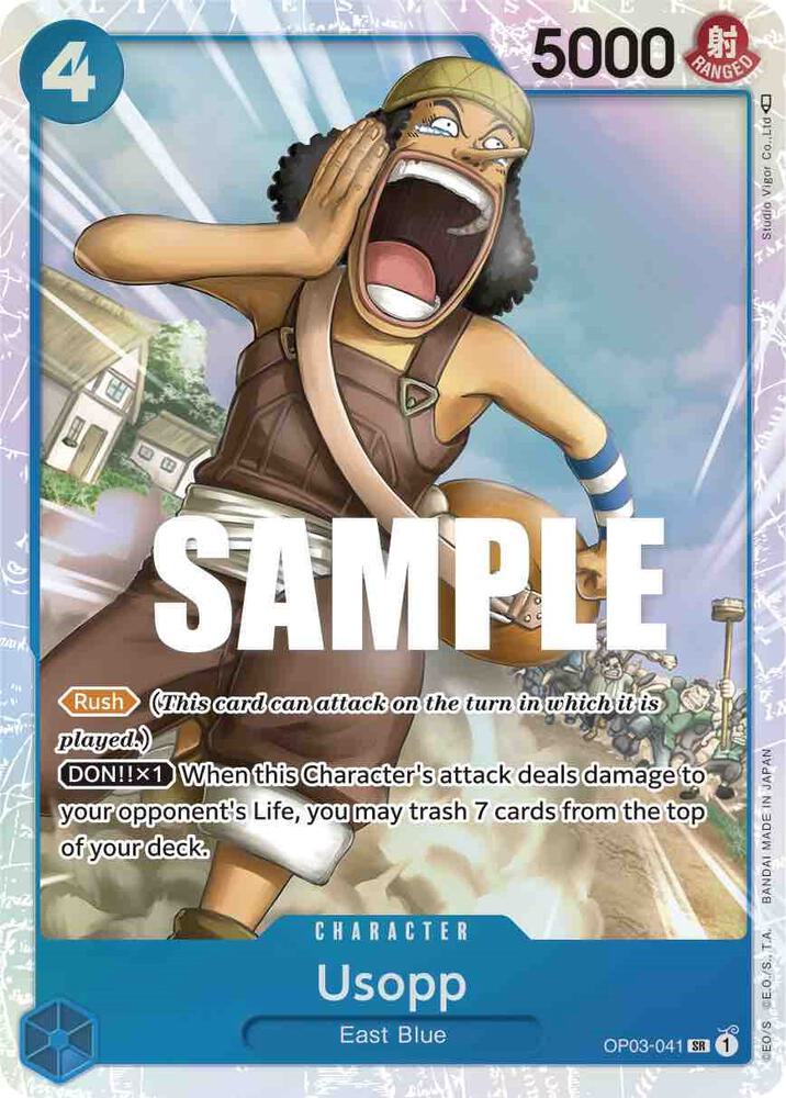 Usopp OP03-041 – Pillars of Strength | One Piece TCG