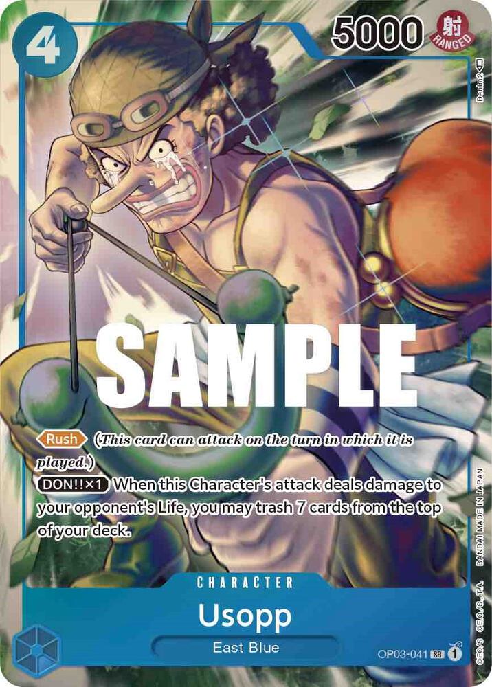 Usopp Alternate Art OP03-041 – Pillars of Strength | One Piece TCG