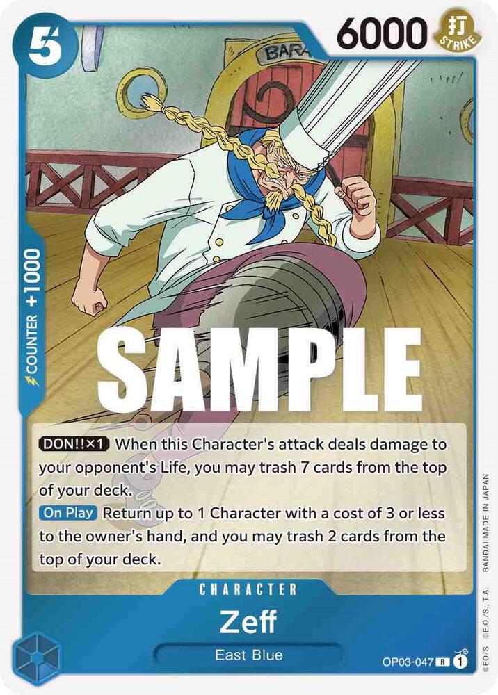 Zeff OP03-047 – Pillars of Strength | One Piece TCG