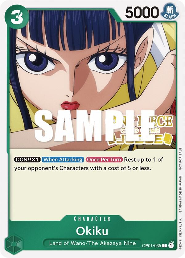 Okiku Judge OP01-035 | One Piece TCG