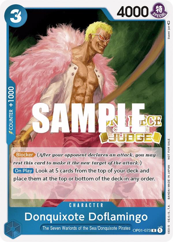 Donquixote Doflamingo Judge OP01-073 | One Piece TCG