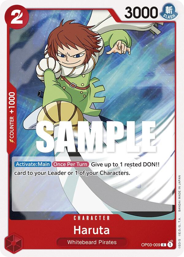 Haruta OP03-009 – Pillars of Strength | One Piece TCG