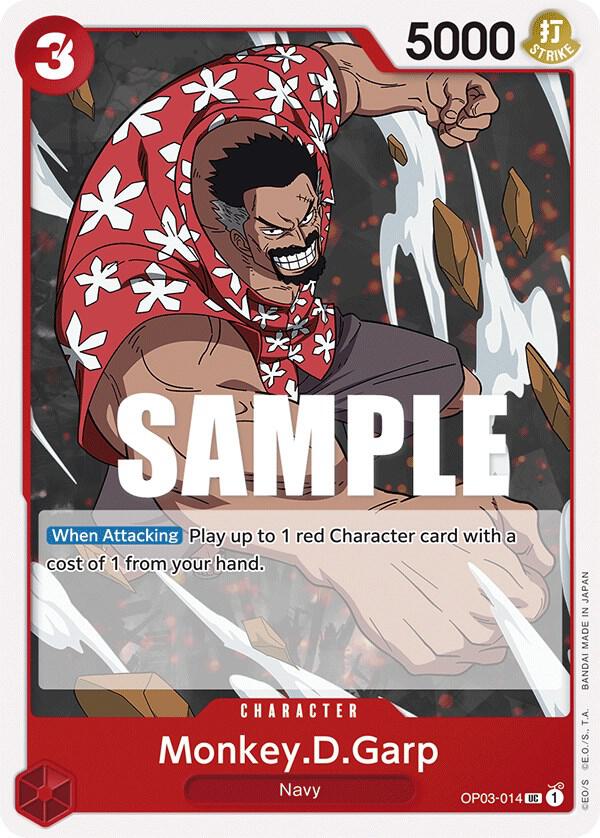 Monkey.D.Garp OP03-014 – Pillars of Strength | One Piece TCG