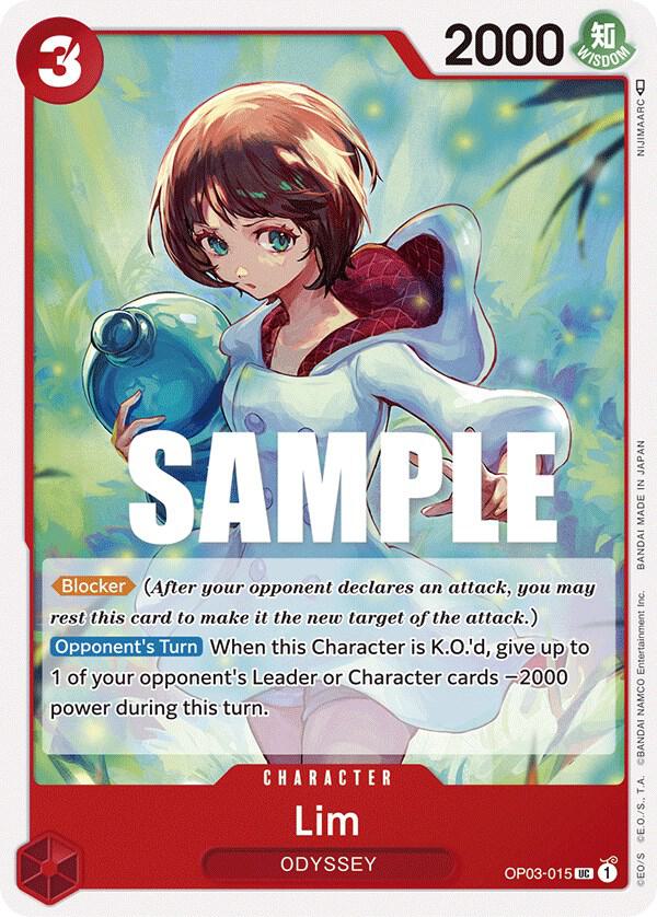 Lim OP03-015 – Pillars of Strength | One Piece TCG