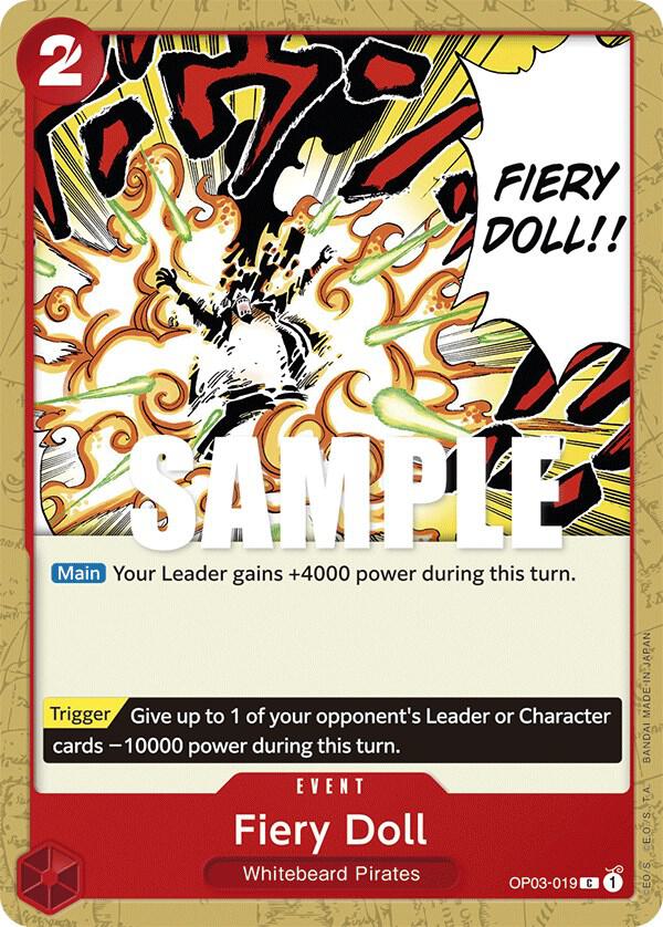 Fiery Doll OP03-019 – Pillars of Strength | One Piece TCG