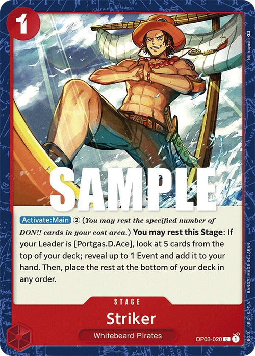Striker OP03-020 – Pillars of Strength | One Piece TCG