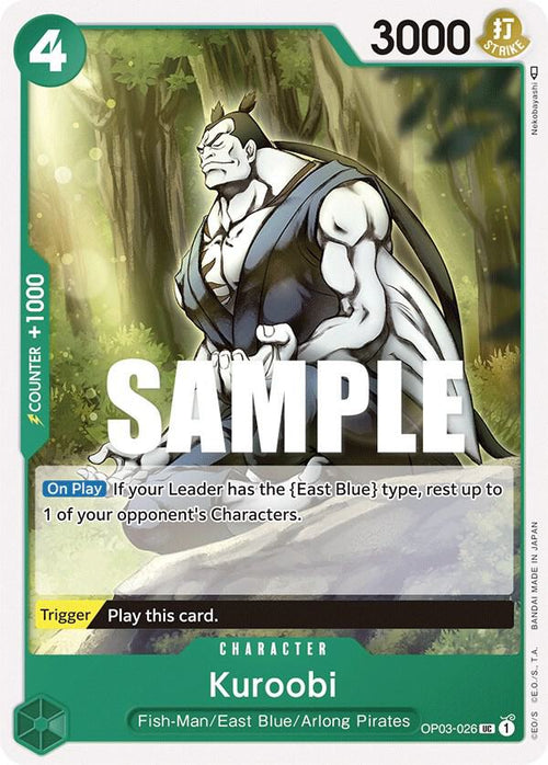 Kuroobi OP03-026 – Pillars of Strength | One Piece TCG