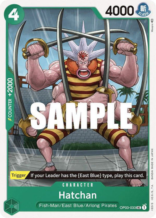 Hatchan OP03-033 – Pillars of Strength | One Piece TCG