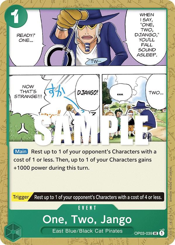 One, Two, Jango OP03-039 – Pillars of Strength | One Piece TCG