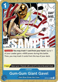 Gum-Gum Giant Gavel OP03-055 – Pillars of Strength | One Piece TCG
