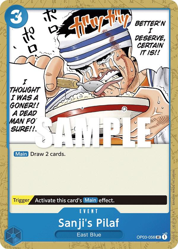 Sanji's Pilaf OP03-056 – Pillars of Strength | One Piece TCG