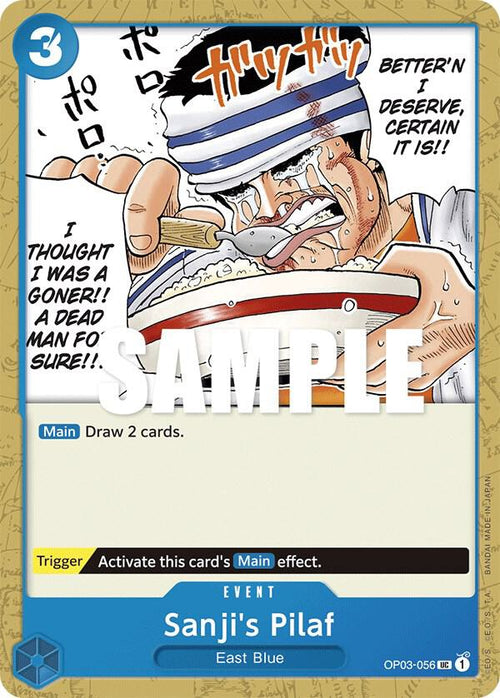 Sanji's Pilaf OP03-056 – Pillars of Strength | One Piece TCG