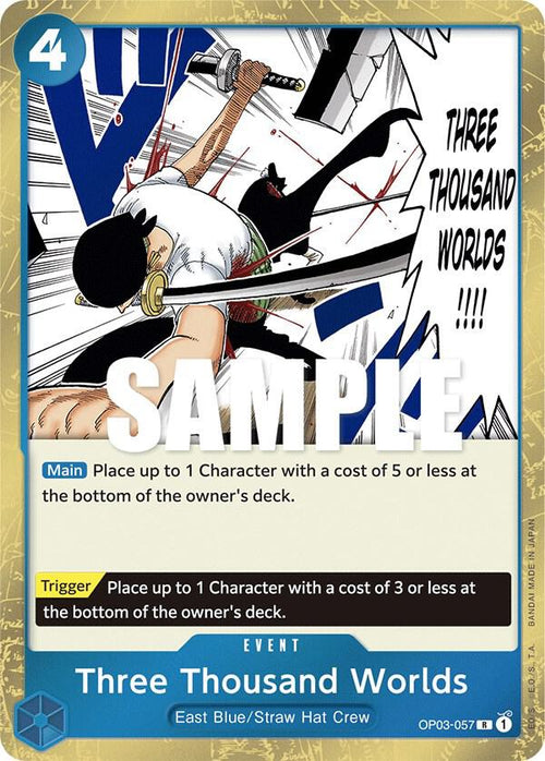 Three Thousand Worlds OP03-057 – Pillars of Strength | One Piece TCG