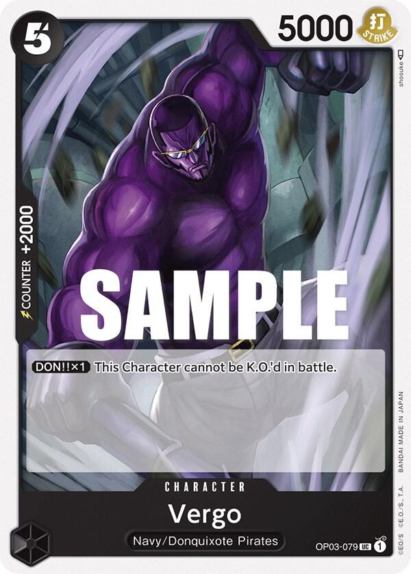 Vergo OP03-079 – Pillars of Strength | One Piece TCG