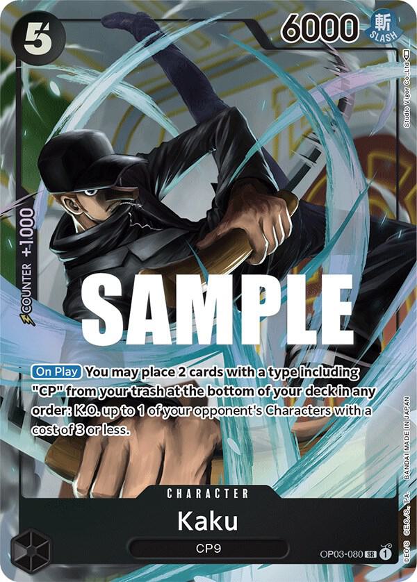Kaku Alternate Art OP03-080 – Pillars of Strength | One Piece TCG