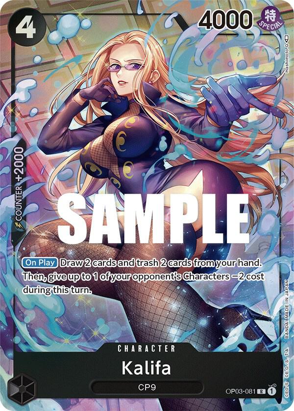 Kalifa Alternate Art OP03-081 – Pillars of Strength | One Piece TCG